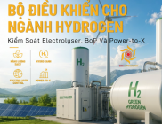 Bộ Điều Khiển Cho Ngành Hydrogen: Kiểm Soát Electrolyser, BoP Và Mô Hình Power-to-X 