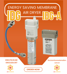 Energy Saving Membrane Air Dryer IDG/IDG-A  | Máy sấy khí dạng màng tiết kiệm năng lượng