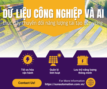 Cách dữ liệu công nghiệp và AI thúc đẩy chuyển đổi năng lượng tái tạo bền vững