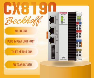 Gỡ Bỏ Sự Rườm Rà Trong Tủ Điện: Giải Pháp “3 Trong 1” Từ Beckhoff CX8190 