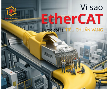 EtherCAT Là Gì? Giải Mã Chuẩn Truyền Thông Công Nghiệp Tốc Độ Cao Cho Nhà Máy Thông Minh