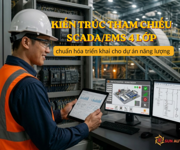   Kiến Trúc Tham Chiếu SCADA/EMS 4 Lớp: Chuẩn Hóa Triển Khai Cho Dự Án Năng Lượng
