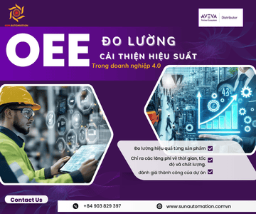 OEE: đo lường và cải thiện hiệu suất thiết bị trong công nghiệp 4.0