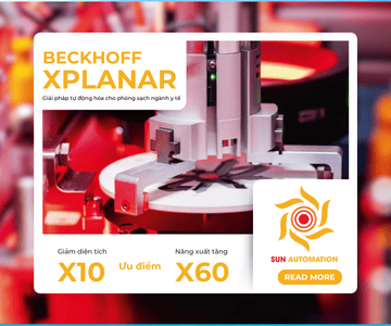 XPlanar Beckhoff: Giải pháp giúp tăng năng suất và giảm diện tích máy móc trong phòng sạch ngành thiết bị y tế