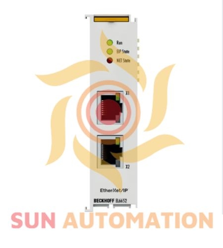 EL6652 Beckhoff |EtherCAT Terminal, EtherNet/IP, scanner
