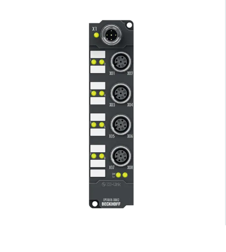 EPI1008-0002 | IO-Link box, 8-channel digital input, 24 V DC, 3 ms, M12