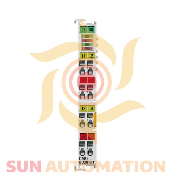 EL3054 | Thiết bị đầu cuối EtherCAT, đầu vào tương tự 4 kênh, dòng điện ...