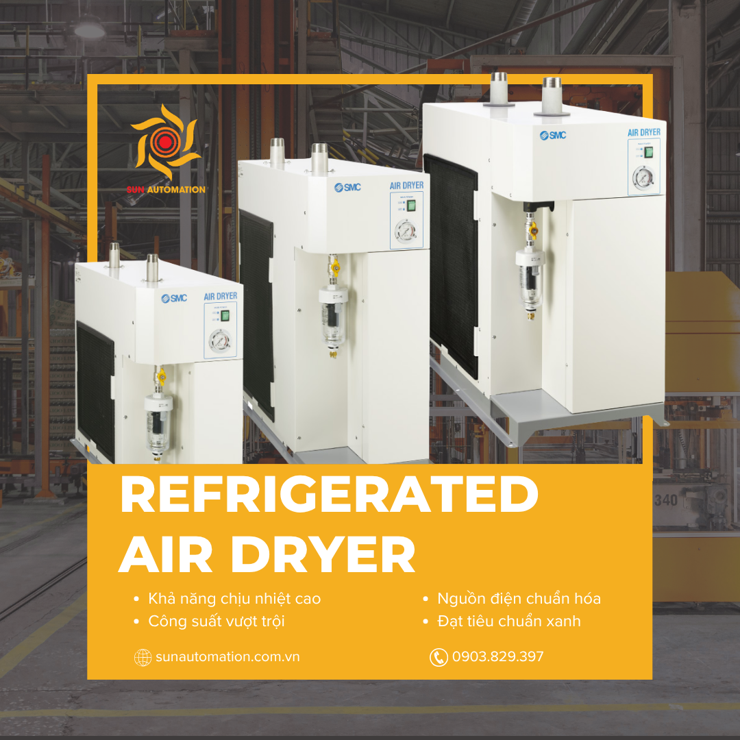 Refrigerated Air Dryer IDFC Series | Máy sấy khí lạnh