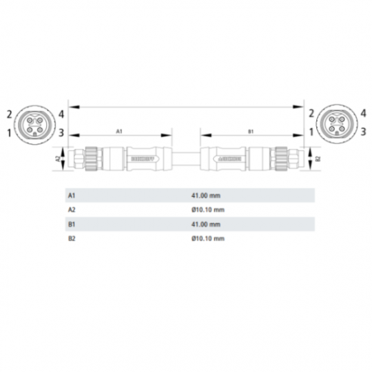 ZK7000-0101-0xxx | Cáp EtherCAT P, AWG22, PUR, xích kéo phù hợp