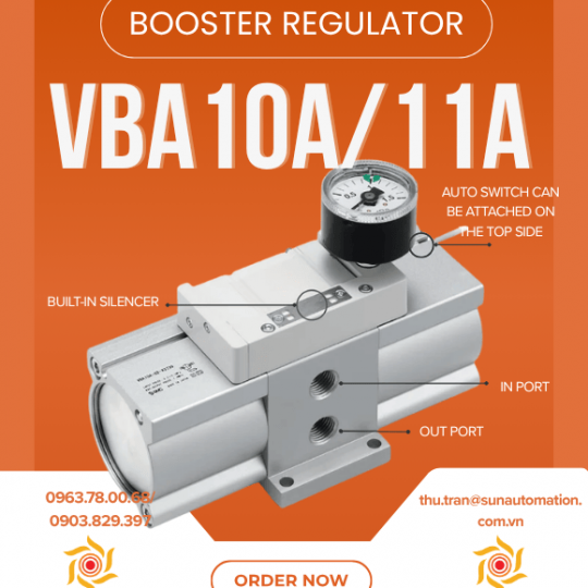 Booster Regulator | Bộ điều chỉnh tăng áp | VBA10A/11A 