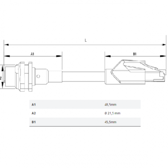 ZK1096-8691-0xxx | Cáp Ethernet/EtherCAT G/G10 công nghiệp, Cat.6/Cat.6A, PUR, 4 x 2 x AWG26, cài đặt cố định