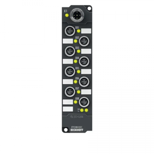 EPI1008-0001 | IO-Link box, 8-channel digital input, 24 V DC, 3 ms, M8