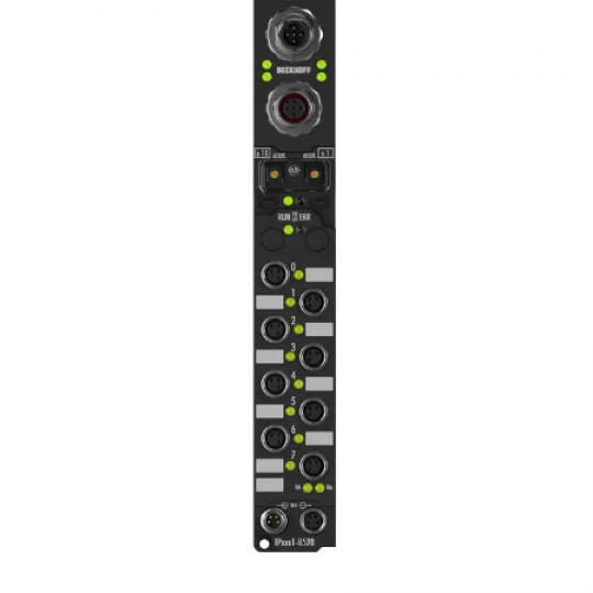 IP1001-B528 | Fieldbus Box, 8-channel digital input, DeviceNet, 24 V DC, 3 ms, M8, integrated T-connector