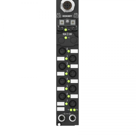  IP2040-B800 | Fieldbus Box, 8-channel digital output, RS485, 24 V DC, 2 A (∑ 12 A), Ø8