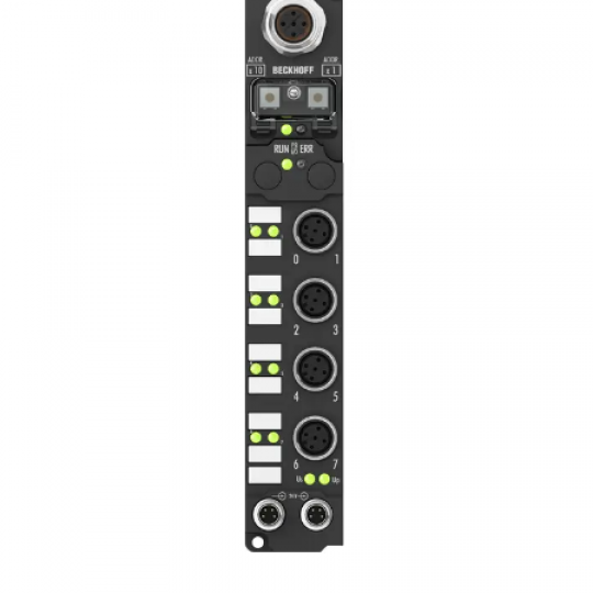 IP2042-Bxxx | Fieldbus Box, 8-channel digital output, 24 V DC, 2 A (∑ 12 A), M12