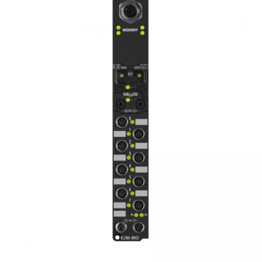  IL2301-B903 | Coupler Box, 4-channel digital input + 4-channel digital output, PROFINET, 24 V DC, 3 ms, 0.5 A, M8