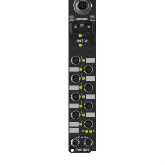 IP2311-B520 | Fieldbus Box, 4-channel digital input + 4-channel digital output, DeviceNet, 24 V DC, 0.2 ms, 0.5 A, M8