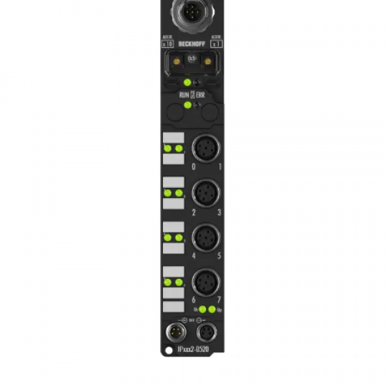 IP2312-B520 | Fieldbus Box, 4-channel digital input + 4-channel digital output, DeviceNet, 24 V DC, 0.2 ms, 0.5 A, M12