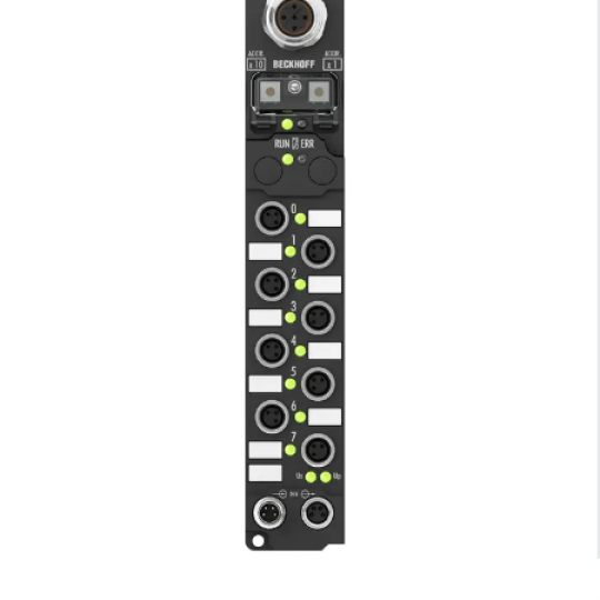  IP2321-Bxxx | Fieldbus Box, 4-channel digital input + 4-channel digital output, 24 V DC, 3 ms, 2 A, M8