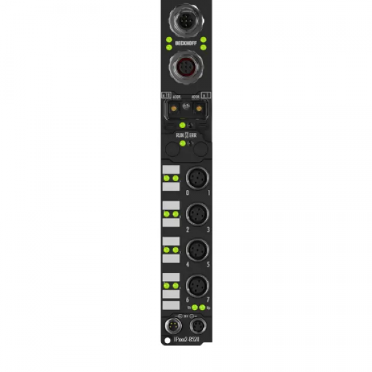 IP2322-B528 | Fieldbus Box, 4-channel digital input + 4-channel digital output, DeviceNet, 24 V DC, 3 ms, 2 A, M12, integrated T-connector