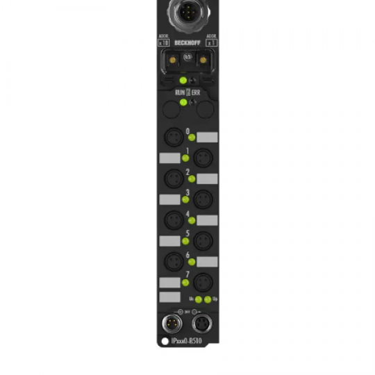 IP2400-B510 | Fieldbus Box, 8-channel digital input + 8-channel digital output, CANopen, 24 V DC, 3 ms, 0.5 A, Ø8
