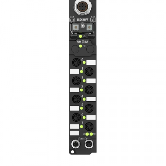 IP2400-B730 | Fieldbus Box, 8-channel digital input + 8-channel digital output, Modbus, 24 V DC, 3 ms, 0.5 A, Ø8