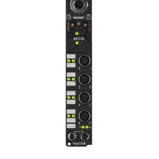 IP3112-B528 | Fieldbus Box, 4-channel analog input, DeviceNet, current, 0/4…20 mA, 16 bit, differential, M12, integrated T-connector