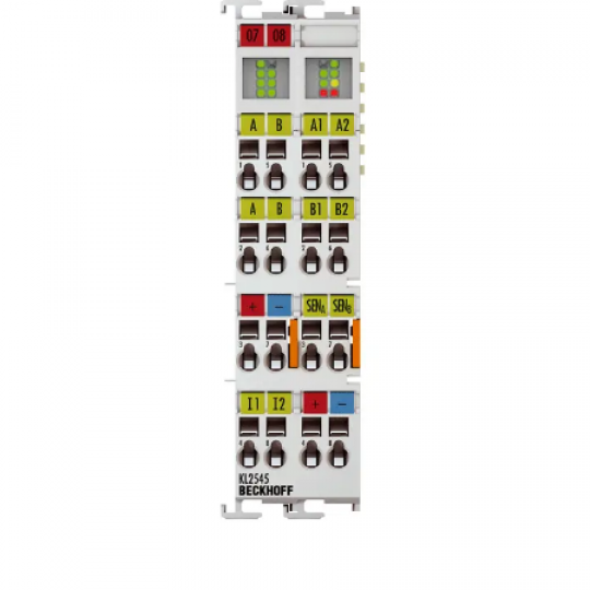 KL2545 | Bus Terminal, 2-channel PWM output, 8…50 V DC, 3.5 A, current-controlled