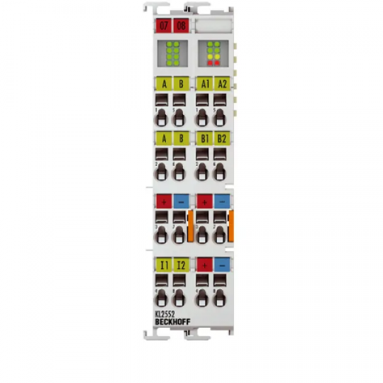 KL2552 | Bus Terminal, 2-channel motion interface, DC motor, 48 V DC, 5 A