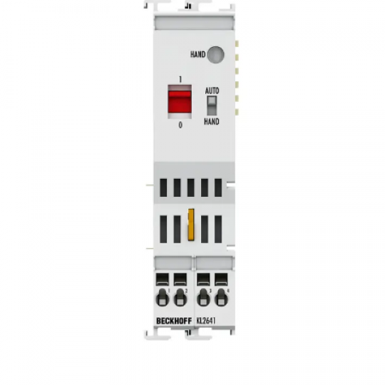 KL2641 | Bus Terminal, 1-channel relay output, 230 V AC, 16 A, manual operation
