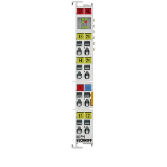 KL2692 | Bus Terminal, 2-channel relay output, cycle monitoring, 30 V DC, 3 A