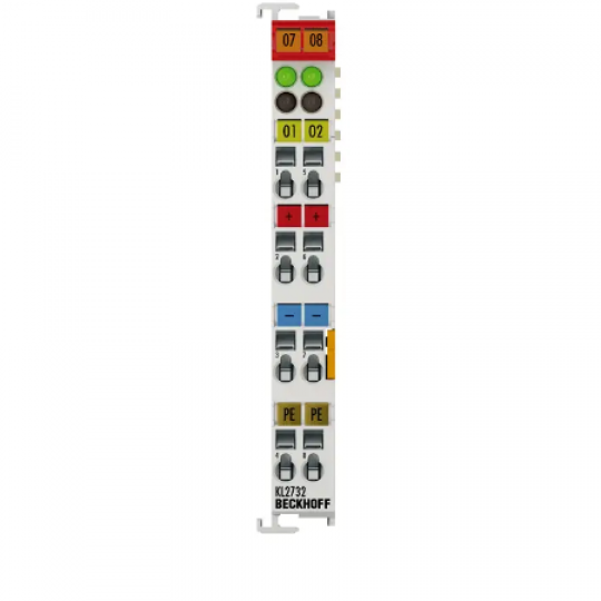 KL2732 | Bus Terminal, 2-channel triac output, 12...230 V AC, 1 A, without power contacts