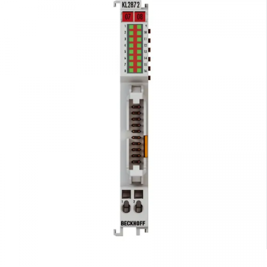 KL2872 | Bus Terminal, 16-channel digital output, 24 V DC, 0.5 A, flat-ribbon cable