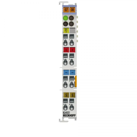 KL4021 | Bus Terminal, 1-channel analog output, current, 4…20 mA, 12 bit, single-ended