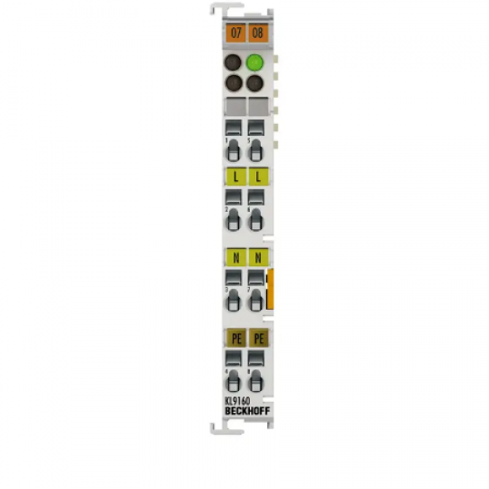 KL9160 | Potential supply terminal, 120…230 V AC, with diagnostics