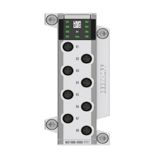 MO1008-0000-1111 | Mô-đun I/O, đầu vào kỹ thuật số 8 kênh, 24 V DC, M8