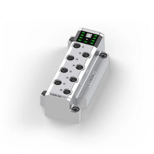 MO2088-0000-1111 | Mô-đun I/O, đầu ra kỹ thuật số 8 kênh, 24 V DC, 0,5 A, chuyển mạch nối đất, M8