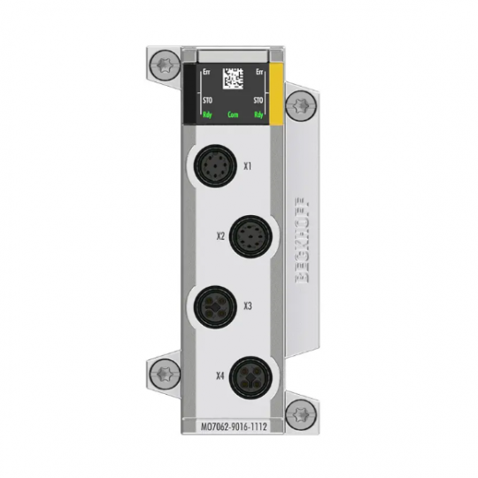 MO7062-9016-1112 | Mô-đun I/O, giao diện chuyển động 2 kênh, động cơ bước, 24 V DC, 3 A, M12, với bộ mã hóa gia tăng, STO