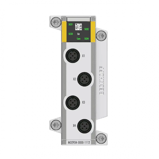 MO2934-0000-1112 | Mô-đun I/O, đầu ra kỹ thuật số 4 kênh, 24 V DC, 2 A, M12, TwinSAFE, TwinSAFE Logic