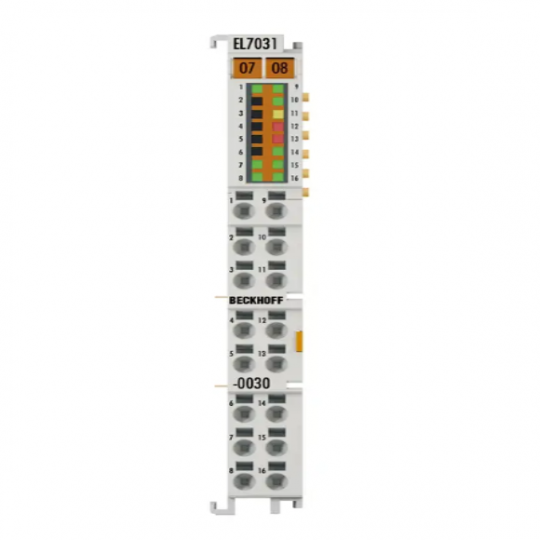 EL7031-0030 | Thiết bị đầu cuối EtherCAT, giao diện chuyển động 1 kênh, động cơ bước, 24 V DC, 2,8 A