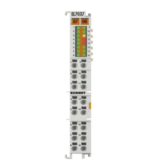 EL7037 | EtherCAT Terminal, giao diện chuyển động 1 kênh, động cơ bước, 24 V DC, 1,5 A, với bộ mã hóa gia tăng